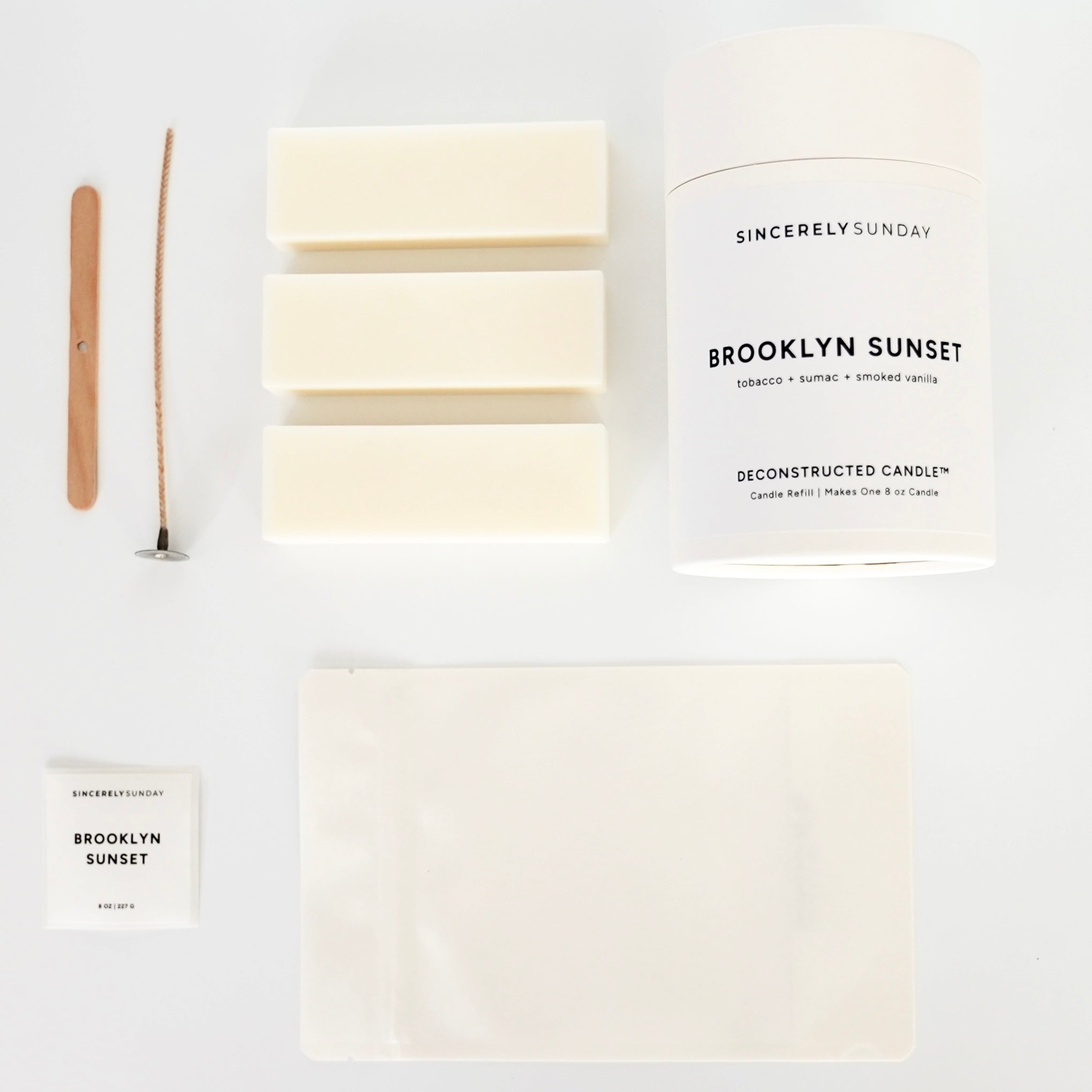 Brooklyn Sunset Deconstructed Candle | Candle Refill Kit