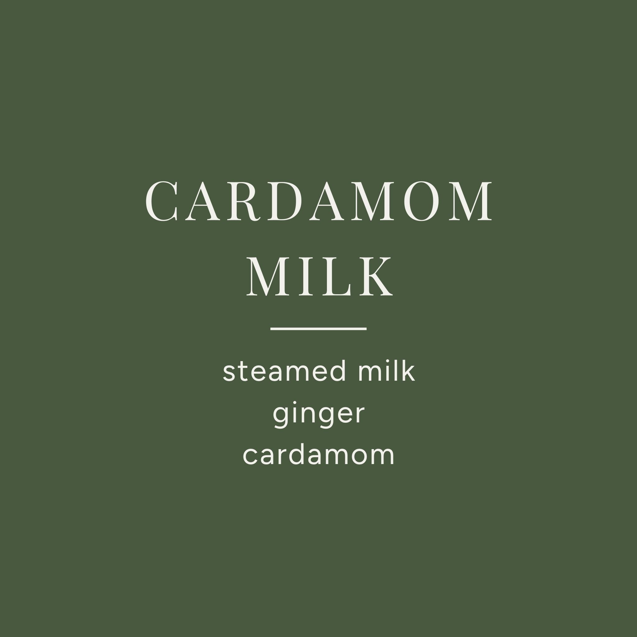 Cardamom Milk Deconstructed Candle | Candle Refill Kit