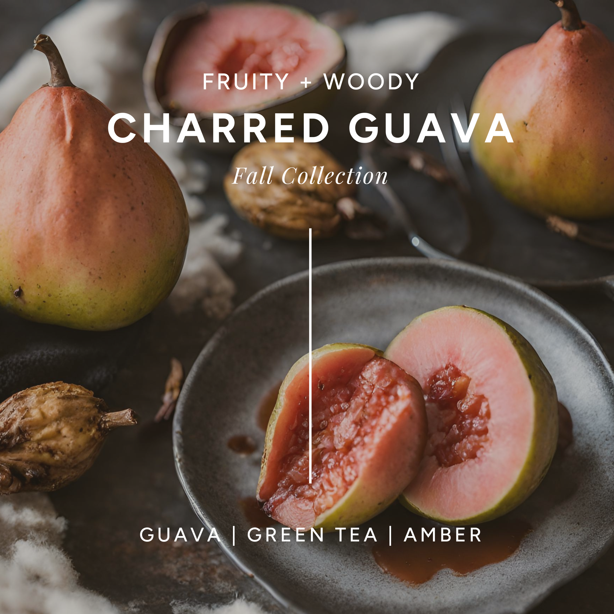 Charred Guava Deconstructed Candle | Candle Refill Kit