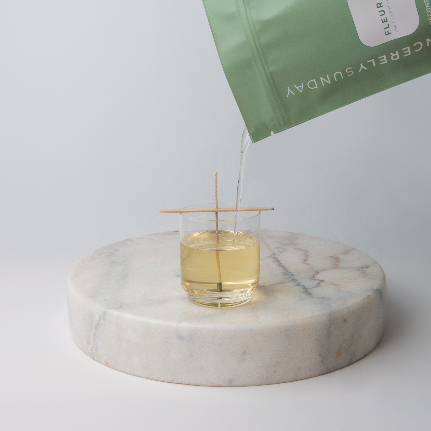 FLEUR DECONSTRUCTED CANDLE
