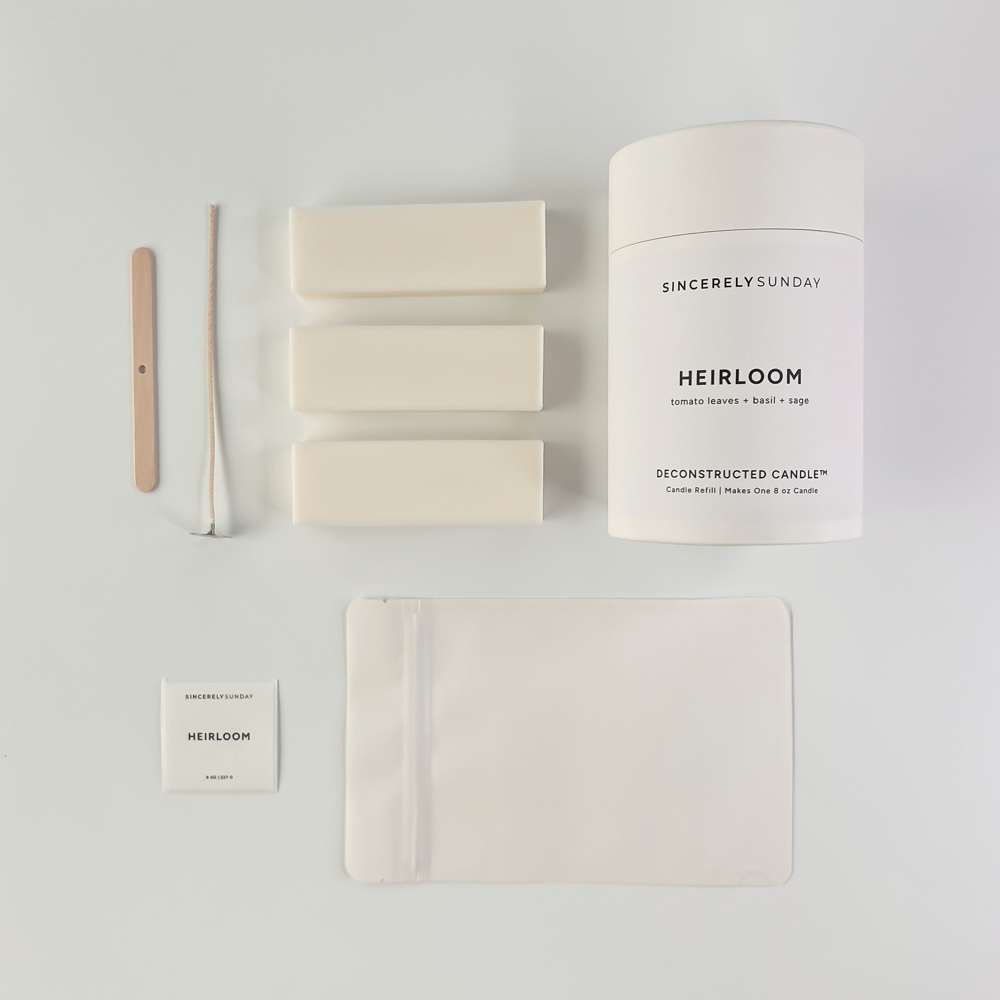 Heirloom Deconstructed Candle | Candle Refill Kit