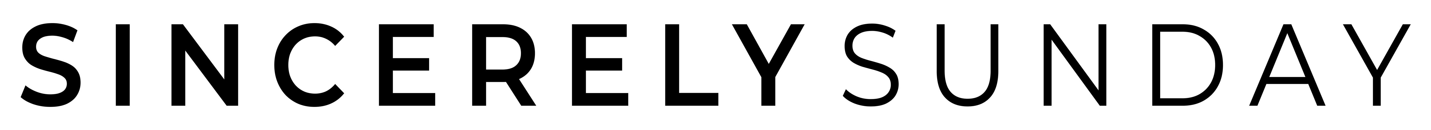 Sincerely Sunday logo