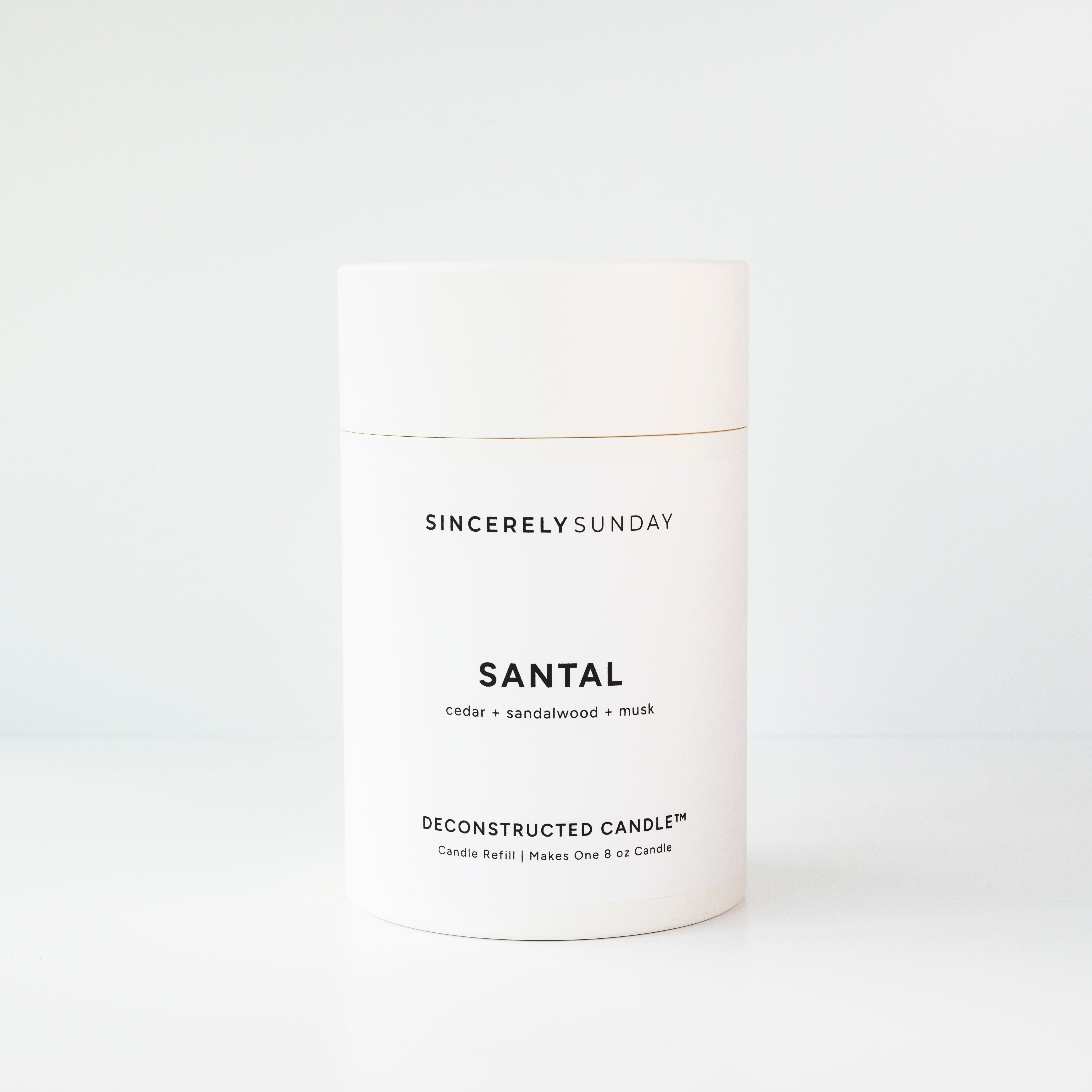 Santal Deconstructed Candle | Candle Refill Kit