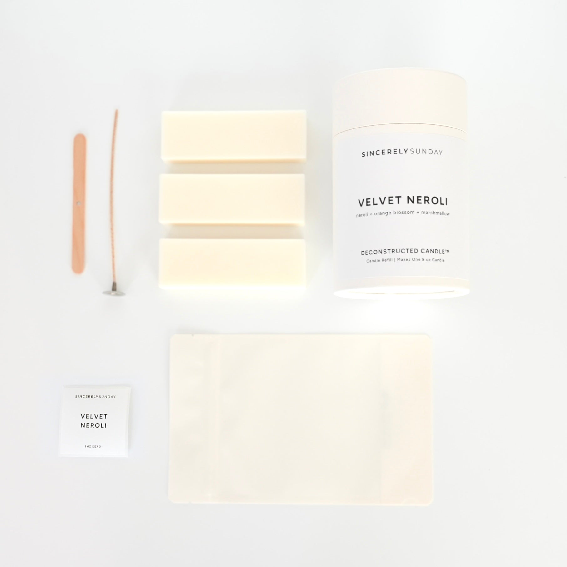 Velvet Neroli Deconstructed Candle | Candle Refill Kit