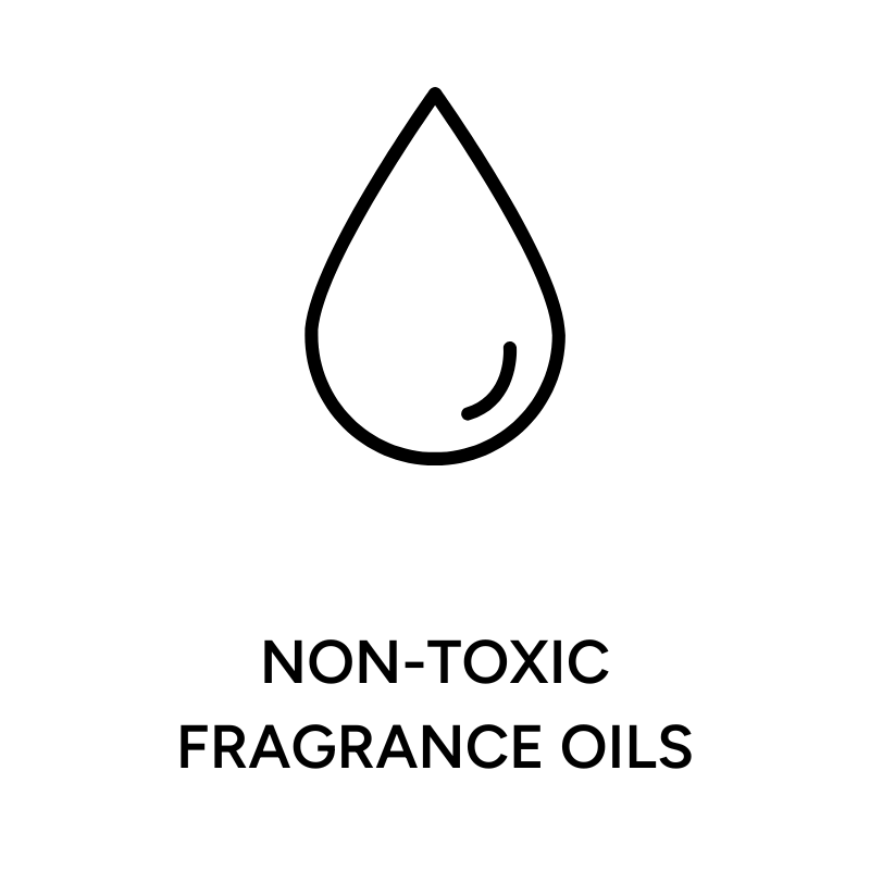Icon symbolizing Sincerely Sunday's non-toxic fragrance oils used in every sustainable candle refill kit