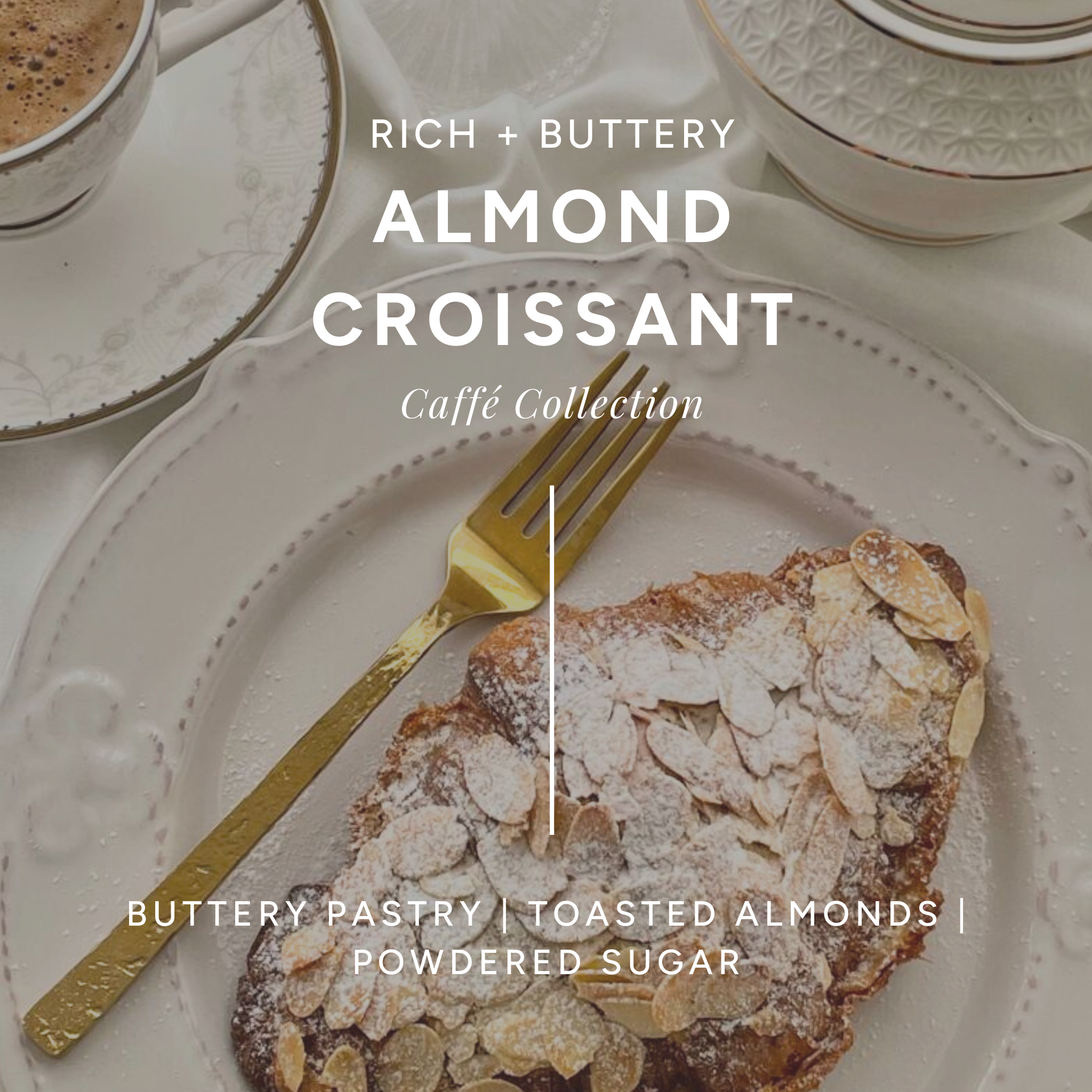 Almond Croissant Deconstructed Candle | Candle Refill Kit