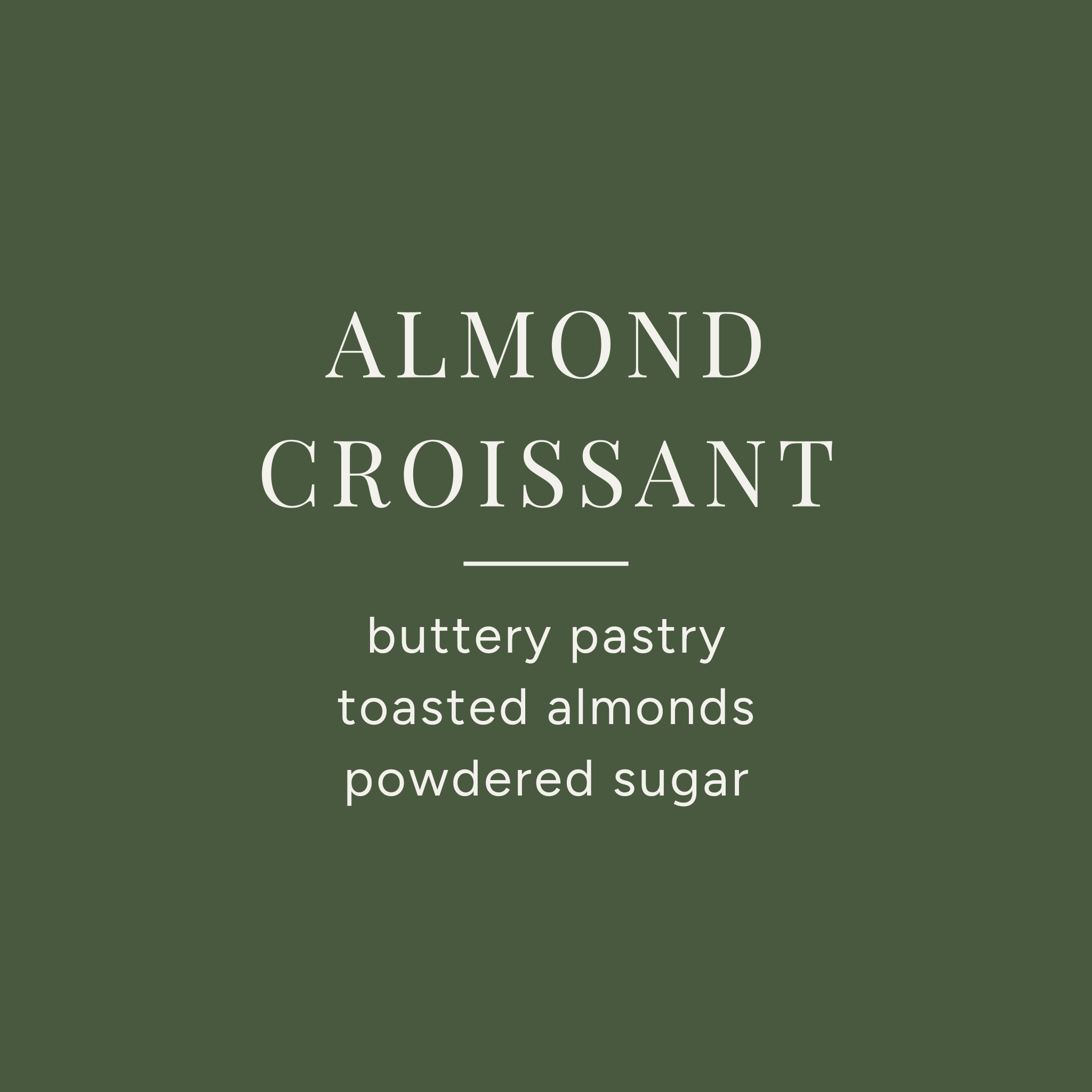 Almond Croissant Deconstructed Candle | Candle Refill Kit