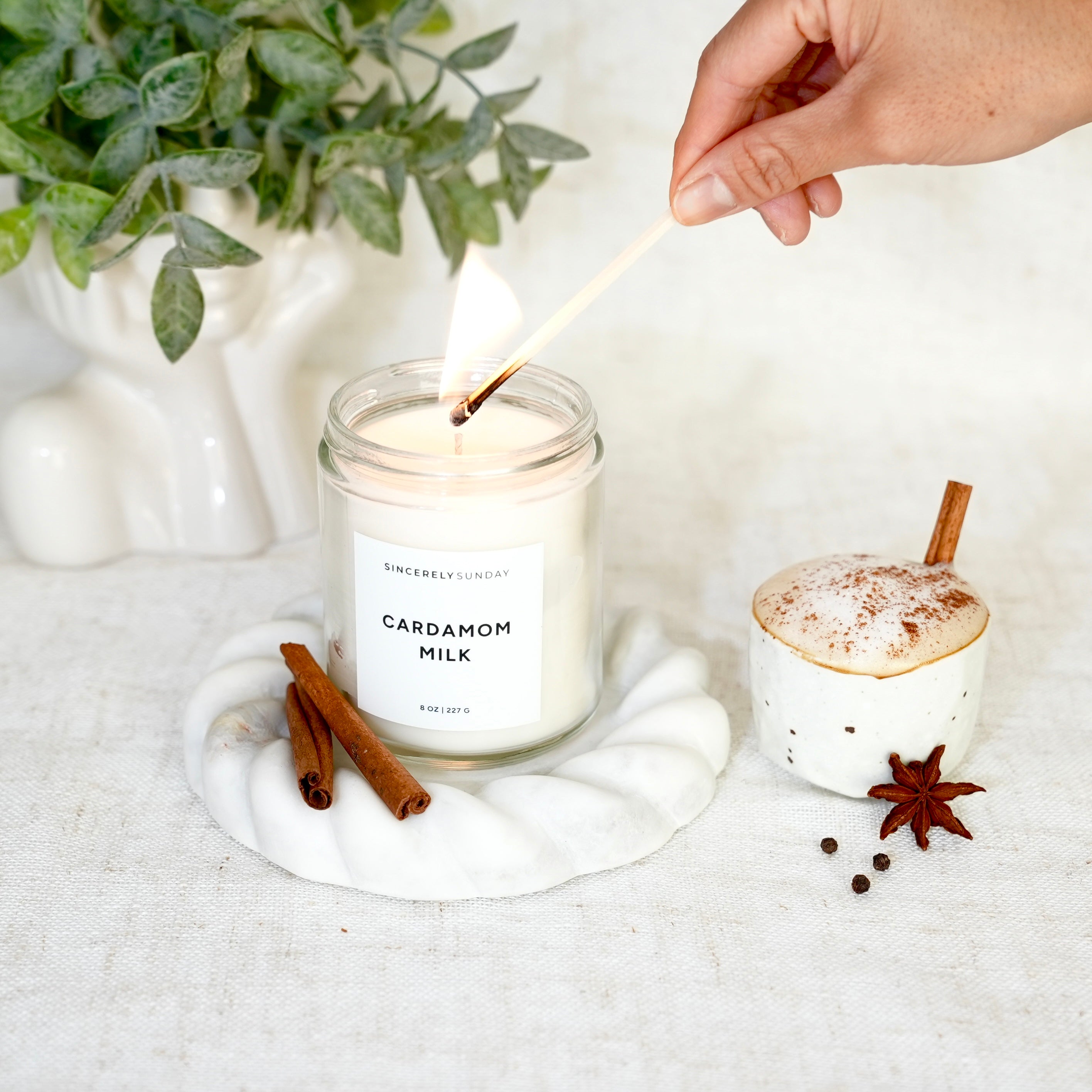 Cardamom Milk Deconstructed Candle | Candle Refill Kit