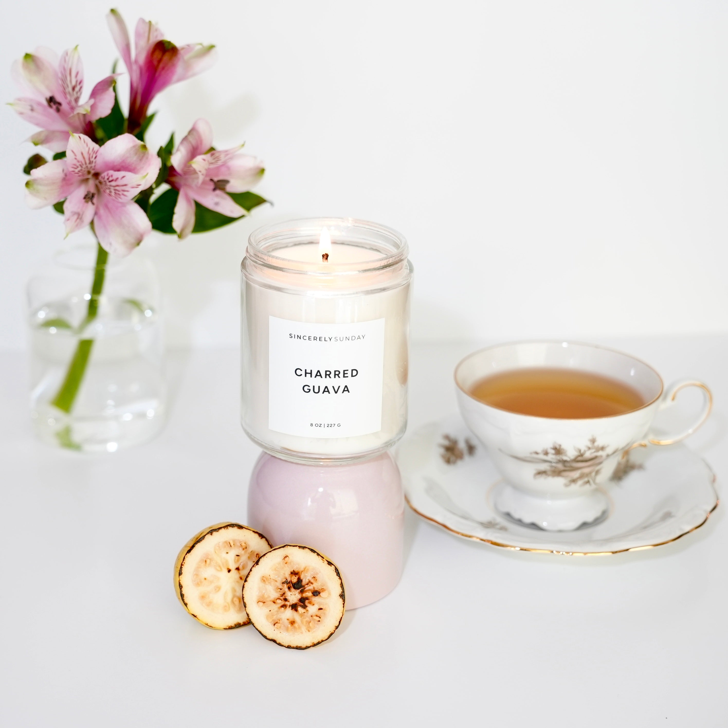 Charred Guava Deconstructed Candle | Candle Refill Kit